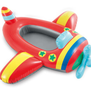 Intex zwembad kinderbootje-Vliegtuig-Rood