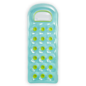 Gekleurd luchtbed met venster - blauw