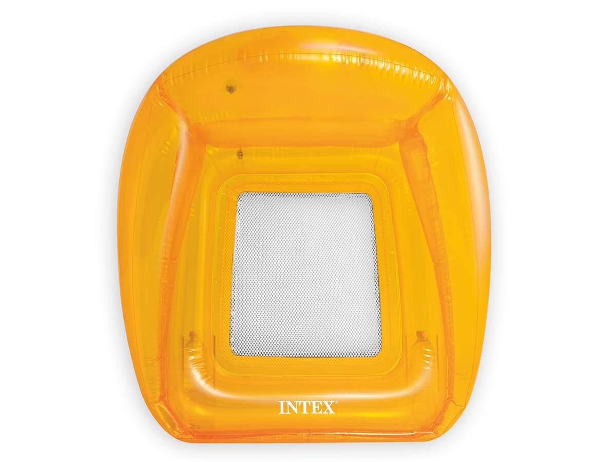 Intex transparante loungestoel-Oranje - Afbeelding 2