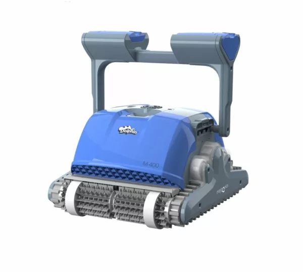 Dolphin M400 zwembadrobot met IOT Wi-Fi app-bediening voor bodem en waterlijnreiniging