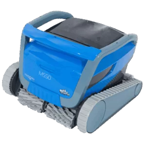 Dolphin M500 zwembadrobot met app-bediening reinigt bodem, wanden en waterlijn