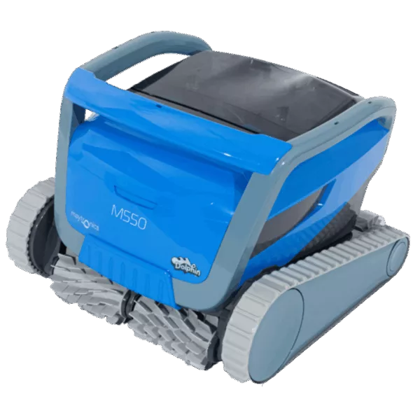 Dolphin M500 zwembadrobot met app-bediening reinigt bodem, wanden en waterlijn